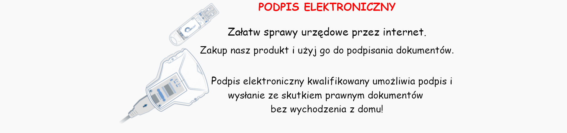 Baner podpis elektroniczny